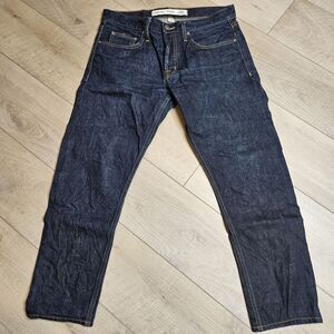 Asbury Park Mens 1888 Skinny Jeans Size 33x26 Buttonfly Hand Crafted‎ USA